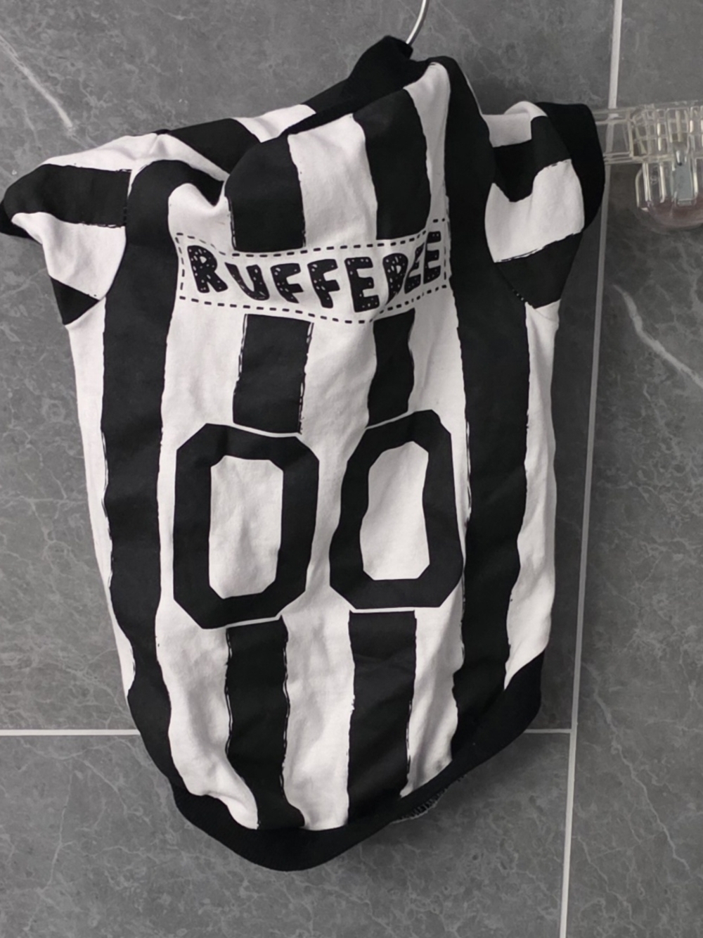 NWT Horizon Pet Tee Rufferee 00 Soccer Football Costume Dog Pet Costume Medium'